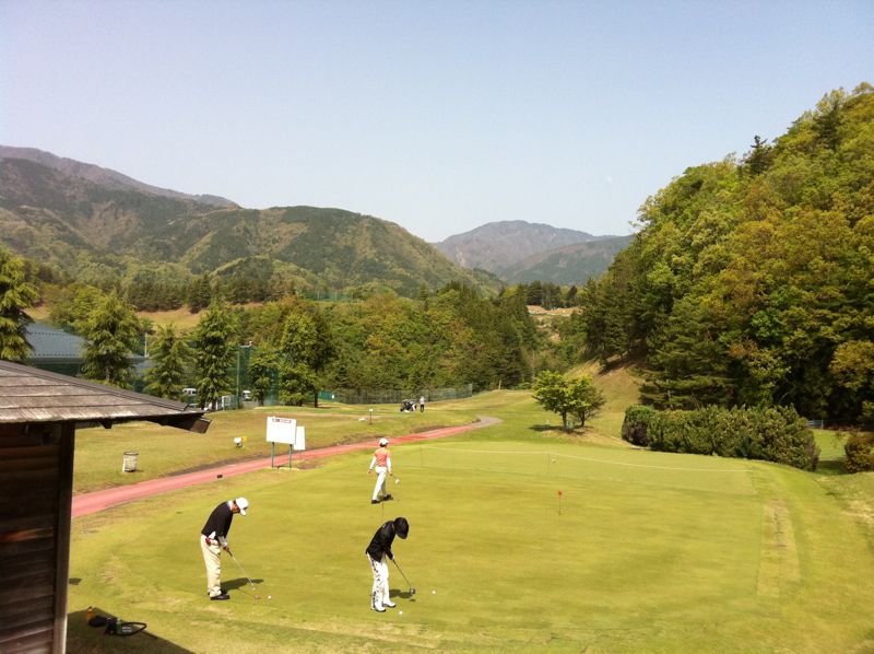 富士川カントリークラブでラウンドしてきました。