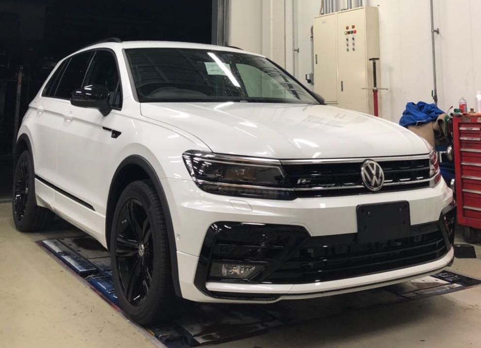 【生写真】ティグアン TDI ブラックスタイルが店舗に到着！